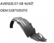 AVENSIS 07-08 W/KIT OEM:5387505070