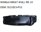 WINGLE GREAT WALL RR. LH OEM: 5512015-P33
