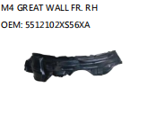 M4 GREAT WALL FR. RH OEM: 5512102XS56XA