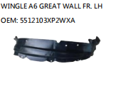 WINGLE A6 GREAT WALL FR. LH OEM: 5512103XP2WXA