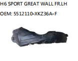 H6 SPORT GREAT WALL FR.LH OEM: 5512110-XKZ36A-F