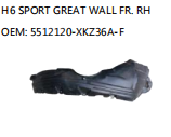 H6 SPORT GREAT WALL FR. RH OEM: 5512120-XKZ36A-F