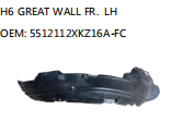 H6 GREAT WALL FR. LH OEM: 5512112XKZ16A-FC