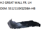 H2 GREAT WALL FR. LH OEM: 5512110XSZ08A-HB