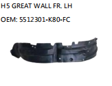 H5 GREAT WALL FR. LH  OEM: 5512301-K80-FC