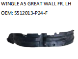 WINGLE A5 GREAT WALL FR. LH OEM: 5512013-P24-F