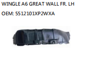 WINGLE A6 GREAT WALL FR. LH OEM: 5512101XP2WXA