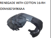 RENEGADE WITH COTTON 16-RH OEM:68254966AA
