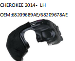 CHEROKEE 2014- LH OEM:68209689AE/68209678AE
