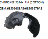 CHEROKEE 2014- RH (COTTON) OEM:68209688AE/68209679AE