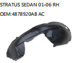 STRATUS SEDAN 01-06 RH 4878920AB AC