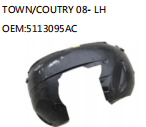 TOWN/COUTRY 08- LH OEM:5113095AC