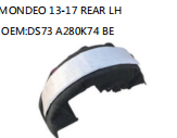 MONDEO 13-17 REAR LH OEM:DS73 A280K74 BE
