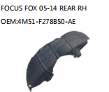 FOCUS FOX 05-14 REAR RH OEM:4M51-F278B50-AE