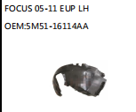 FOCUS 05-11 EUP LH OEM:5M51-16114AA