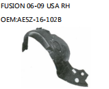 FUSION 06-09 USA RH OEM:AE5Z-16-102B