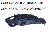 COROLLA 2008-2010(USA)(LH) OEM: 53876-02260/02300/02270