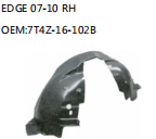 EDGE 07-10 RH OEM:7T4Z-16-102B