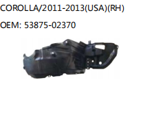 COROLLA/2011-2013(USA)(RH) OEM: 53875-02370