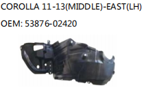 COROLLA 11-13(MIDDLE)-EAST(LH) OEM: 53876-02420