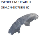 ESCORT 13-16 REAR LH OEM:CN-15278B51 BC