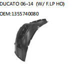 DUCATO 06-14 (W/ F.LP HO) OEM:1355740080