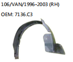 106/VAN/1996-2003 (RH) OEM: 7136.C3