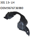 301 13- LH OEM:9676736980