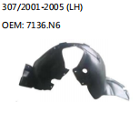 307/2001-2005 (LH) OEM: 7136.N6