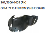 307/2006-2009 (RH) OEM: 7136.EN/EP/N3/9681368280