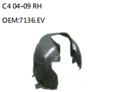 C4 04-09 RH OEM:7136.EV