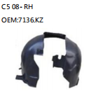 C5 08- RH OEM:7136.KZ