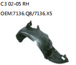 C3 02-05 RH OEM:7136.Q8/7136.X5