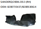 SANDERO/2008-2013 (RH) OEM: 8200735437/8200530614