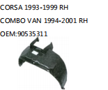 CORSA 1993-1999 RH COMBO VAN 1994-2001 RH OEM:90535311