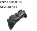 CORSA 2007-ON LH OEM:13187354