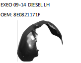 EXEO 09-14 DIESEL LH OEM: 8E0821171F