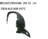IBIZA/CORDOBA 09-15 LH OEM:6L0 809 957C