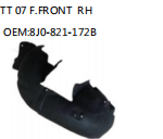 TT 07 F.FRONT RH OEM:8J0-821-172B