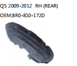 Q5 2009-2012 RH (REAR) OEM:8R0-810-172D