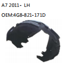 A7 2011- LH OEM:4G8-821-171D