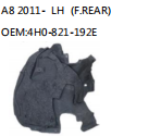 A8 2011- LH (F.REAR) OEM:4H0-821-192E