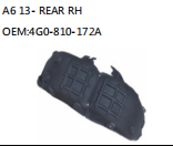 A6 13- REAR RH OEM:4G0-810-172A