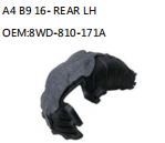 A4 B9 16- REAR LH OEM:8WD-810-171A