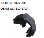 A4 B9 16- REAR RH OEM:8WD-810-172A