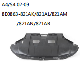 A4/S4 02-09 8E0863-821AK/821AL/821AM /821AN/821AR
