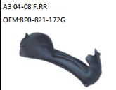A3 04-08 F.RR OEM:8P0-821-172G
