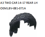 A3 TWO CAR 14-17 REAR LH OEM:L8V-081-071A
