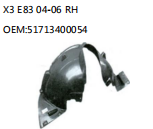 X3 E83 04-06 RH OEM:51713400054
