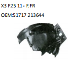 X3 F25 11- F.FR OEM:51717 213644